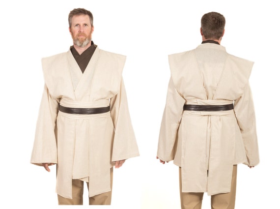 STAR WARS OBI WAN KENOBI COSTUME, ADULT IN SIZE STANDARD OR EXTRA LARGE | Chaos Bazaar Costumes