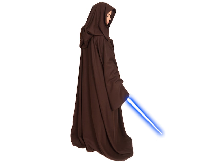 Star Wars Costume, Star Wars Wool Robe, BECOME your own JEDI, Custom Jedi Knight Robe, Sith Lord Star Wars Cosplay, Jedi Wool Robe Costumes 