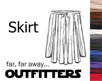 Star Wars Costume, Star Wars Skirt, BECOME your own JEDI, Custom Star Wars Jedi Costume, Adult Jedi Star Wars Cosplay Skirt, Sith Costumes