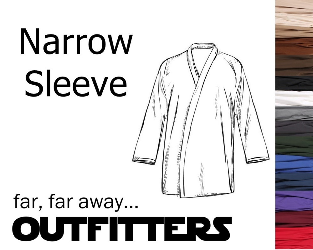 Star Wars Costume, Star Wars Tunic, Become Your Own Jedi, Custom A La Carte Jedi Tunic, Adult Jedi Master Star Wars Cosplay, Sith Lord Tunic Peckshirt Style