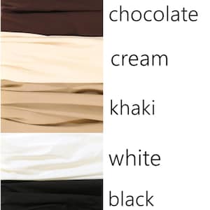 Twill Robe color options