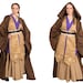 Star Wars Costume, Star Wars Tunic Skirt & Robe, BECOME your own JEDI, Custom Star Wars Costume, Adult Jedi Star Wars Cosplay Costume Set 