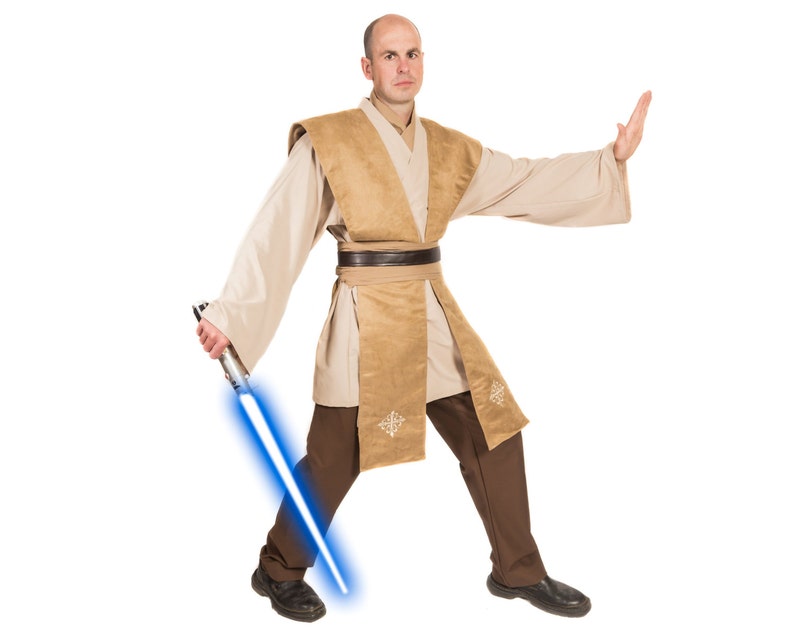 Star Wars Costume, Star Wars Tunic, BECOME your own JEDI, Custom Star Wars Jedi Costume, Adult Jedi Star Wars Cosplay, Obi-Wan Tunic Costume 