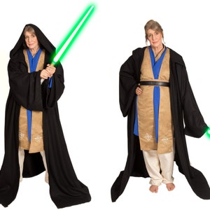 Star Wars Costume, Star Wars Tunic Robe, BECOME your own JEDI, Custom Star Wars Jedi Costume, Adult Jedi Master Star Wars Cosplay