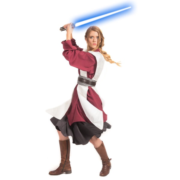 Star Wars Costume, Star Wars Tunic, BECOME your own JEDI, Custom Star Wars Jedi Costume, Adult Jedi Star Wars Cosplay, Female Tunic Costume