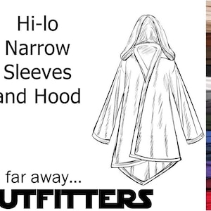 Star Wars Costume, Star Wars Tunic, BECOME your own JEDI, Custom Star Wars Jedi Master Costume, Adult Jedi A La Carte Tunic Costume