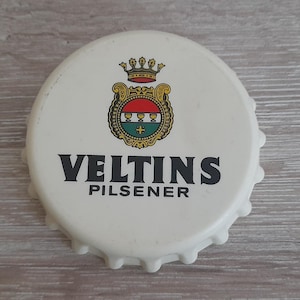 Veltins Beer Bottle Opener, Vintage Beer Bottle Opener, Round Bottle Opener, Brand Bottle Opener