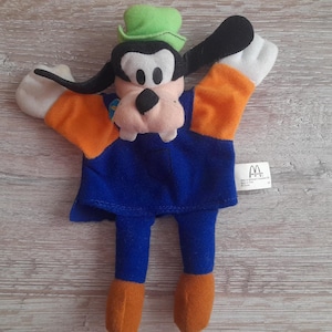 Vintage Pluto Hand Puppet, 2001 McDonald's Happy Meal Toy, Mickey Mouse Pet