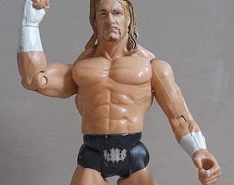 WWF WWE Triple H Figure Jakks Pacific 1998 Wrestlemania XV