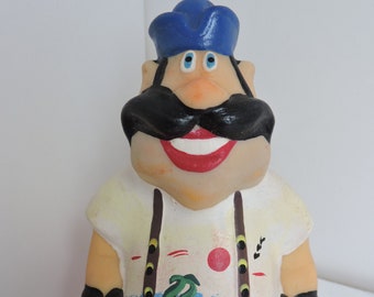 Sailor, Rubber Sailor, Seaman, Mariner, Rubber Toy, Sailor-Man, Rubber Figurine, Sailor Figurine, Squeaky Toy, Rubber Doll, Old Toy