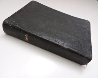Antique Swedish Bible, 1903 Edition, Den Heliga Skrift - Etsy