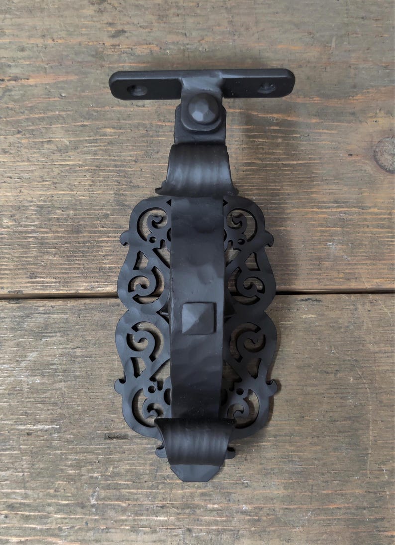 Gothic Rope Brackets Gothic Cathedral Iron Handrail Bracket - Etsy