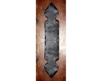 Rustic Iron Push Plate