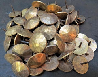 1” Solid Bronze Nails Rough Lot of 200