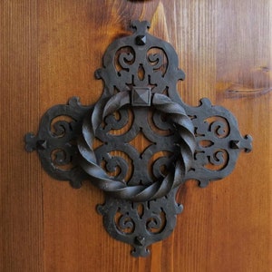 Gothic Cathedral Iron Door Knocker/Ring Pull