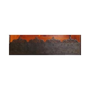 Gothic Cathedral Iron Kick Plate with Screws Included