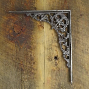 Gothic Iron Corbel, Iron Shelf Bracket
