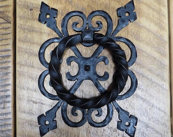 Old California Hacienda Iron Door Knocker/Ring Pull