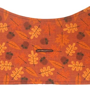A Thanksgiving Pumpkin Harvest w/ Fall Acorns Autumn Leaves Dog Harness Vest Interchangeable Reversible Pet Dog Cover for PAWZLY Harnesses image 6