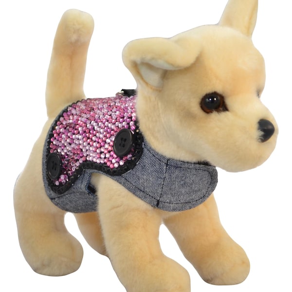 Designer Yorkie Dog Harness Etsy