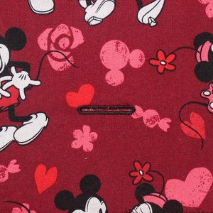 Mickey & Minnie Mouse Valentines Day Love Birds Disney World Disneyland Trip Interchangeable Reversible Pet Dog Vest for PAWZLY Harnesses image 5