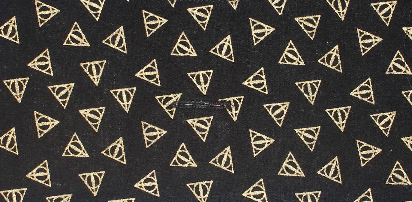 Harry Potter Dog Harness Hogwarts Houses Gold Deathly Etsy