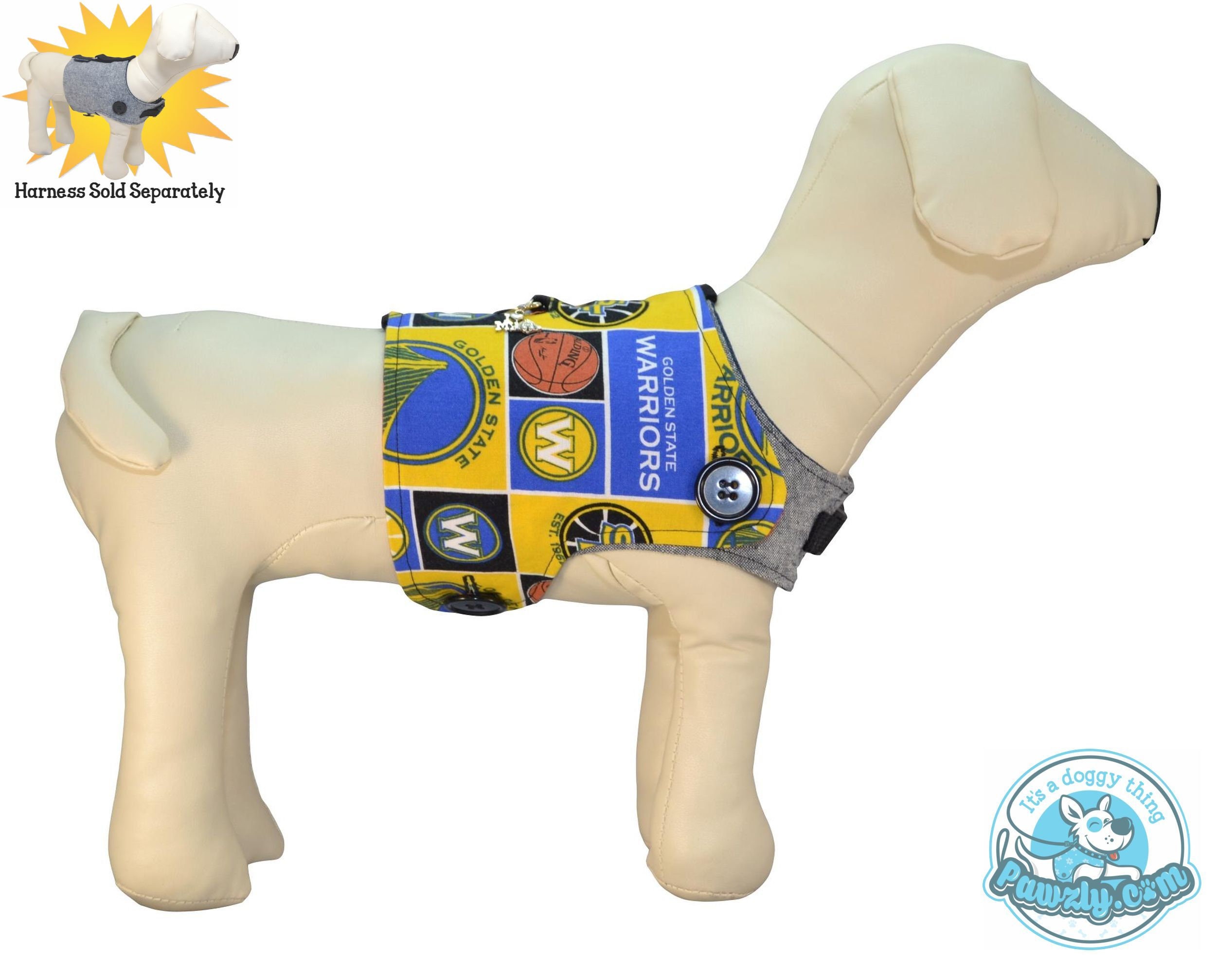 warriors pet jersey
