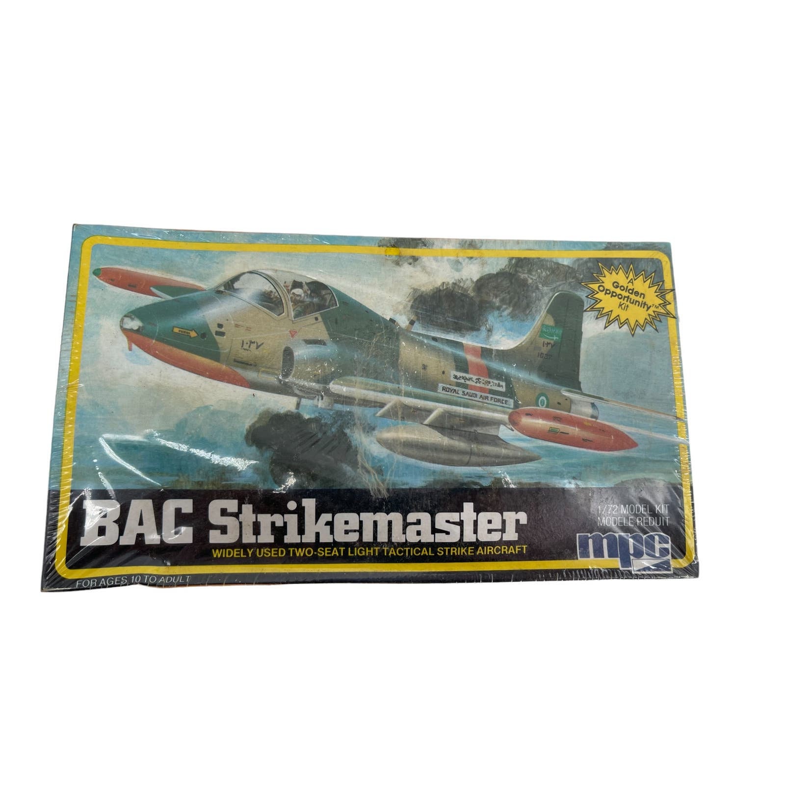 BAC Strikemaster Tactical Strike Aircraft 1/72 MPC Model Kit 4107