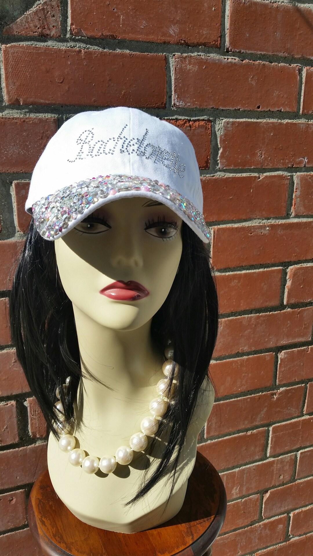 Bridal Bling Hats-Bridal Gifts-Swarovski Hats Bridal Hats, Swarovski, USA, Made in USA, Bling, Bling Hats  main image 3