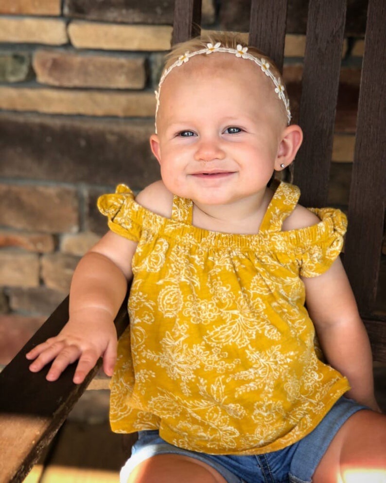 Newborn Flower Crown Baby Headband Newborn Headband Newborn Bow New Baby Flower Crown Daisy Flower Headband Daisy Headband