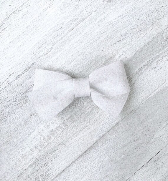 Fatto a mano Natale Glitter Fiocco Di Neve fiocco baby//Ragazze Per Capelli Clip o Fascia per capelli