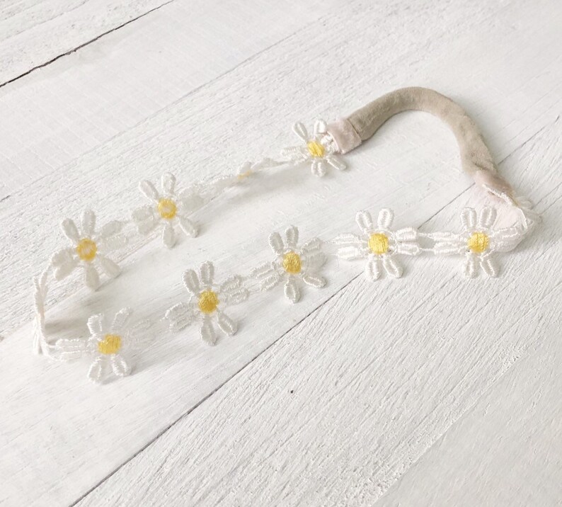 daisy baby headband