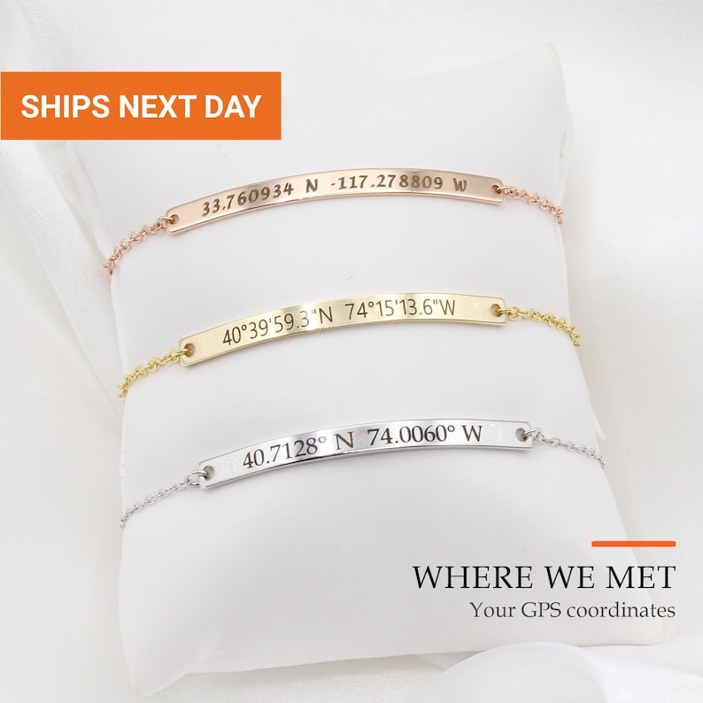 Custom Coordinates Cuff