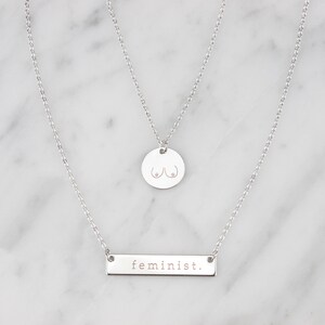 Women empowerment, female empowerment, women, gift for women, necklaces for women, female necklace, feminist jewelry, inspirational, feminist gifts, gift for her, girl power, feminist, feminism