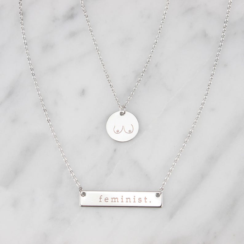 Women empowerment, female empowerment, women, gift for women, necklaces for women, female necklace, feminist jewelry, inspirational, feminist gifts, gift for her, girl power, feminist, feminism