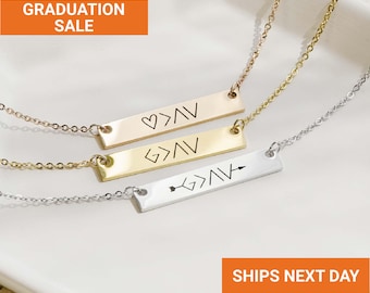 God is Greater than Highs and Lows, Christian Necklaces for Women, Bible Verse Necklace, Baptism Gift, Necklace for Mom, FN-63