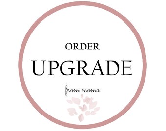 Order Upgrade for Customized FromMOMO Customers