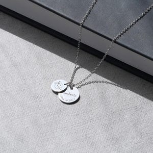 Custom Graduation Necklace Gift, Customized High School Grads Gift for Girls College, Graduation Class of 2026, FN-09 image 5