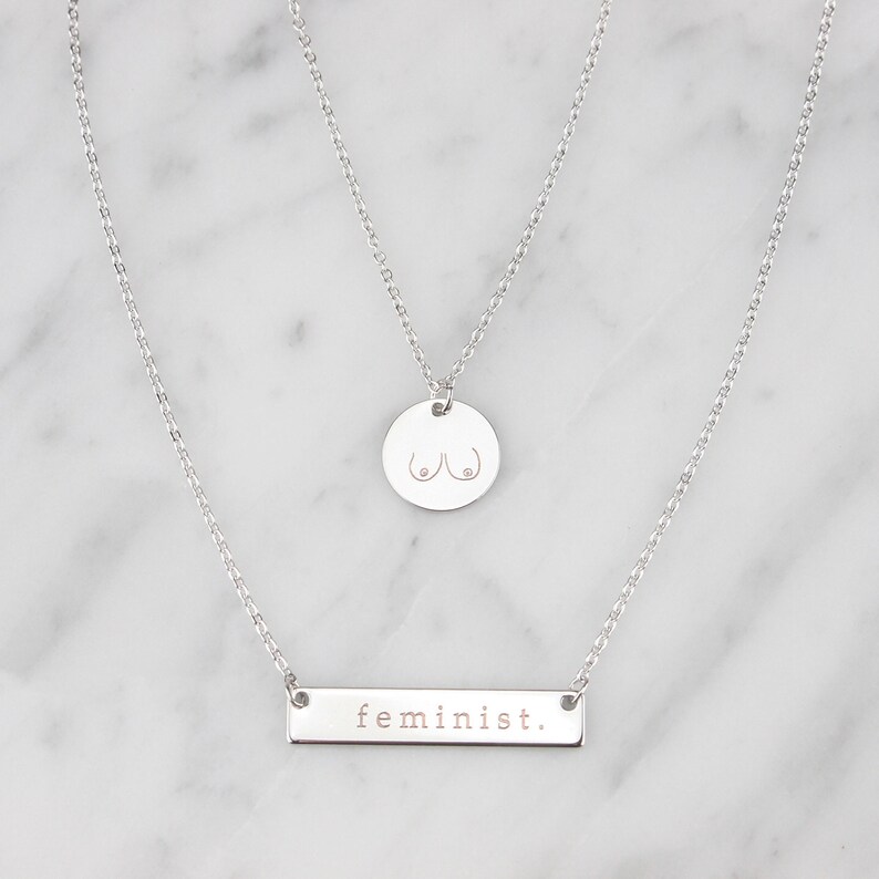 Women empowerment, female empowerment, women, gift for women, necklaces for women, female necklace, feminist jewelry, inspirational, feminist gifts, gift for her, girl power, feminist, feminism