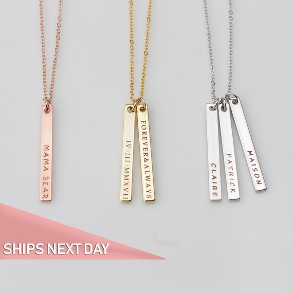 custom baby name necklace