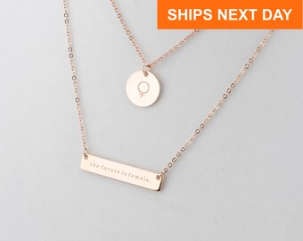 Women Power Necklace - Etsy