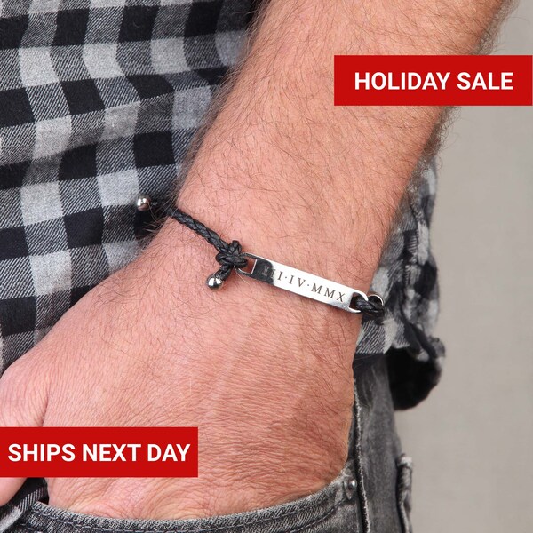 Custom Mens Bracelet Etsy