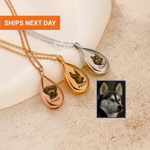 Personalized Cremation Jewelry Pet Urn For Ashes Necklace Pet Urn Necklace For Cat Dog Mom Memorial Gift For Her Engraved Necklace