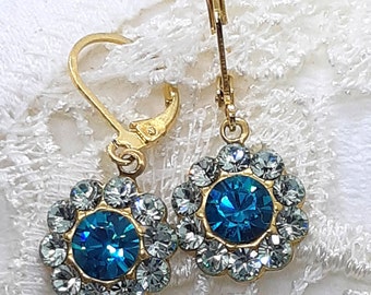 green earrings chrysolite earrings Gold silver long earrings dangle earrings