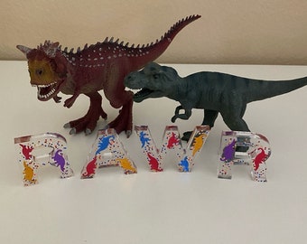 Dinomite Alphabet & Number Set