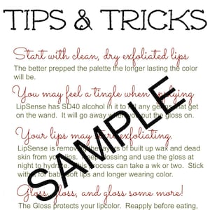 LIPSENSE Printable Graphics Pack - Edgy Skulls and Lips theme