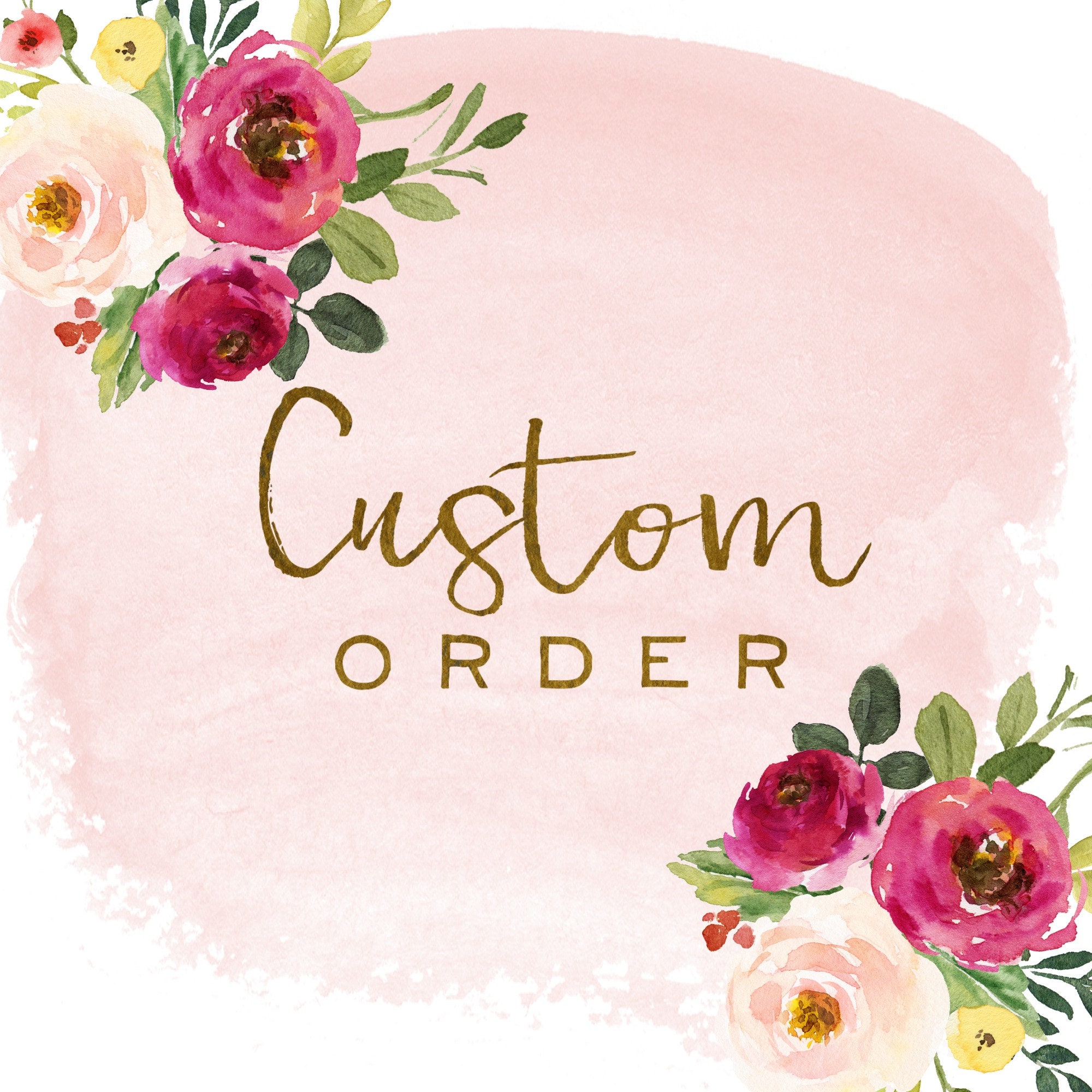 Custom Orders Welcome - Etsy