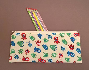 Cute Little Monsters Pencil Case