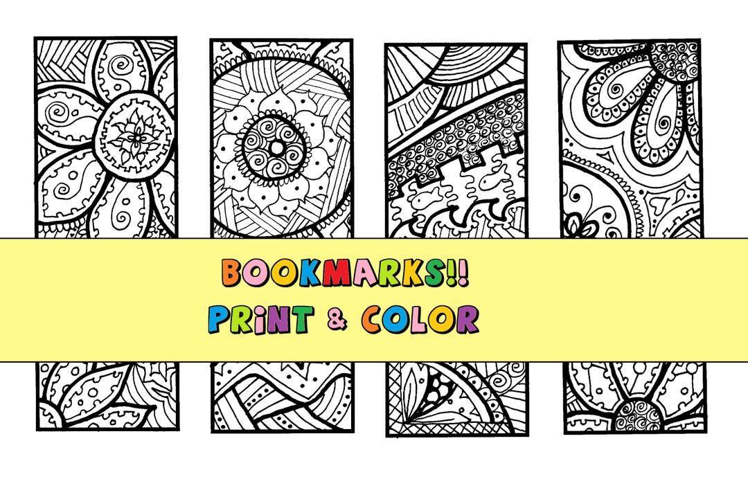 Printable Bookmarks!! INSTANT DOWNLOAD! Pdf. Bookmarks: Printable ...