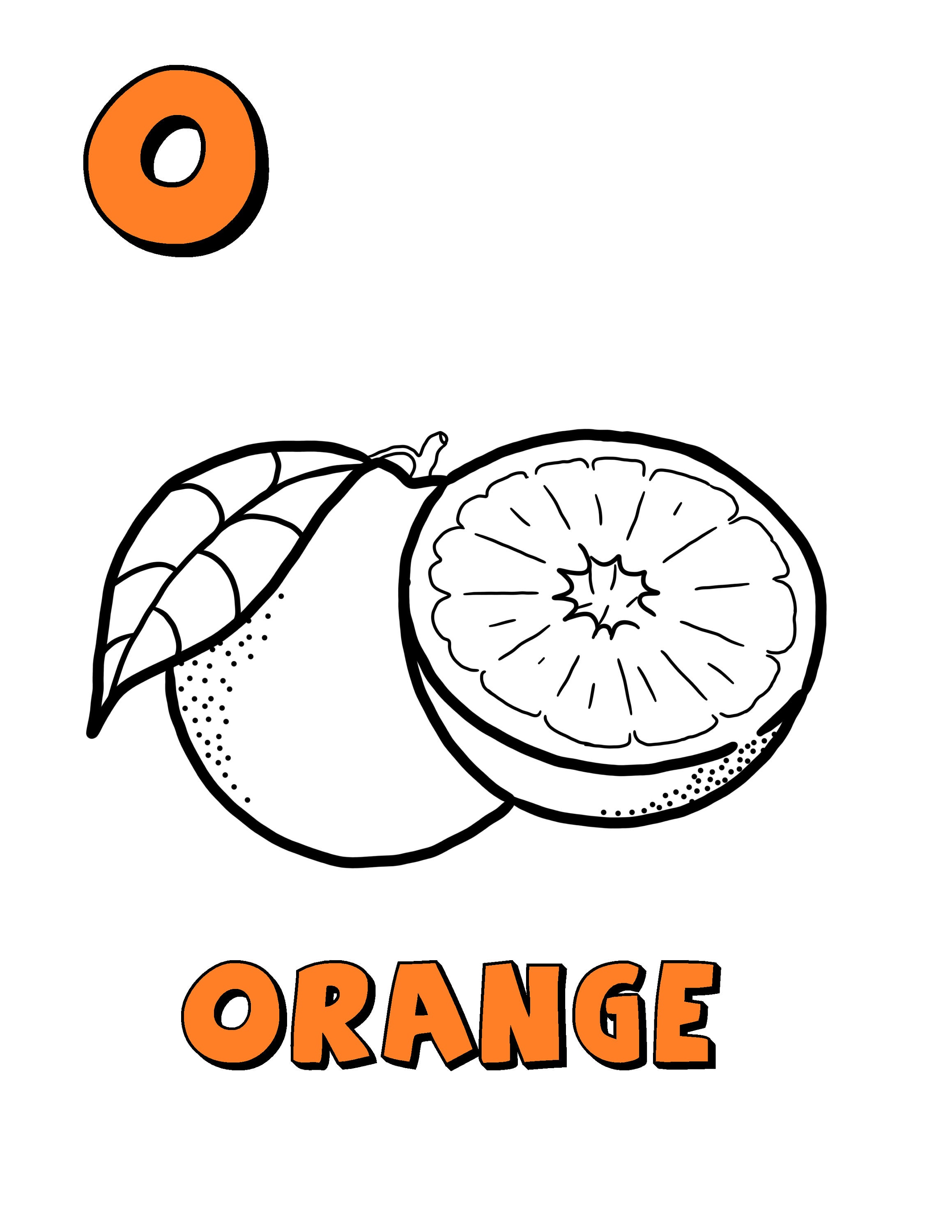 ABC Coloring Book! PDF. Printable!! Instant Download! 27 Kids Alphabet ...